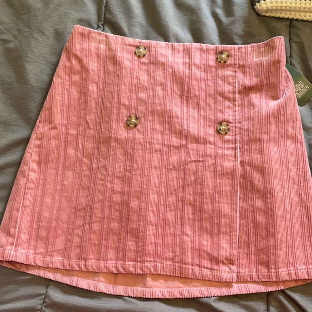 Wild Fable Rose Pink Mini Skirt. Small. New